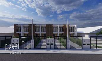 Imagem 2: Sobrado geminado a venda com dois quartos sendo duas suítes no bairro Boa Vista - Joinvill