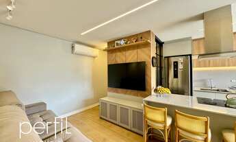 Imagem 7: Apartamento 1 suíte + 2 dormitórios porteira fechada e 1 vaga de garagem no bairro Costa e