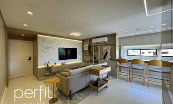 Imagem 3: Apartamento decorado com 3 dormitórios sendo 1 suíte e 2 vagas de garagem no bairro bom re