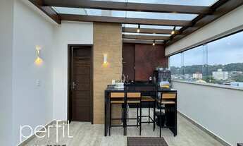 Imagem 5: Cobertura Duplex com 1 suíte + 2 dormitórios e 2 vagas de garagem no bairro Santo Antonio