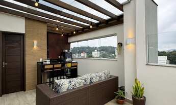 Imagem 3: Cobertura Duplex com 1 suíte + 2 dormitórios e 2 vagas de garagem no bairro Santo Antonio