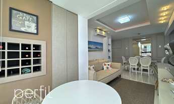 Imagem 4: Apartamento semi-mobiliado com 1 suíte + 2 dormitórios e 2 vagas de garagem individuais no