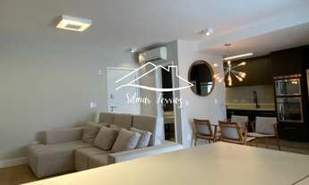 Imagem 5: Apartamento mobiliado de 2 suítes no Cambuí, Campinas-SP: 102m², 3 salas, 3 banheiros, 2 v