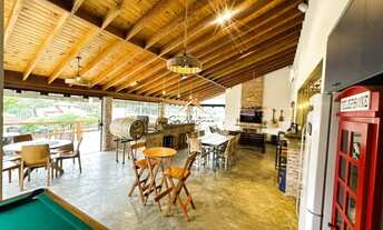 Imagem 2: Imponente mansão de 5 suítes e 10 banheiros à venda em Itupeva-SP, no bairro Cafezal 5. Ag