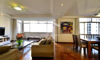 Imagem 3: Apartamento à venda em Higienópolis com 4 quartos (1 suíte) e 2 vagas, com 207m², sacada e