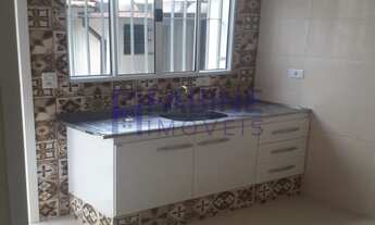 Imagem 2: Casa para locação na Vila Alzira: 1 quarto, 2 salas, 1 banheiro, 52,00 m² - Santo André-SP