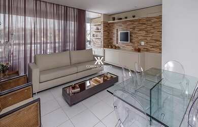 Imagem 5: Apartamento 3 quartos decorado e mobiliado, sendo 1 suíte; sala para 2 ambientes, cozinha