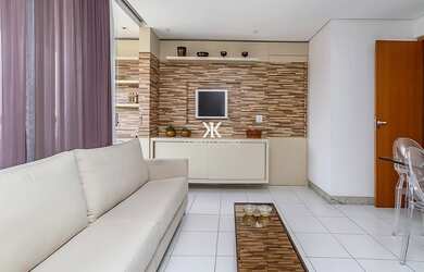 Imagem 4: Apartamento 3 quartos decorado e mobiliado, sendo 1 suíte; sala para 2 ambientes, cozinha