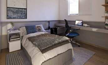 Imagem 4: Apartamento 2 quartos, sendo 1 suíte, Banho social, sala de estar e jantar, varanda, cozin