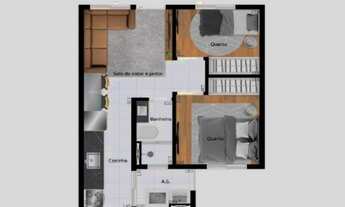 Imagem 6: Apartamento com 2 dormitórios à venda, 37 m² por R$ 210.000,00 - Vila Paranaguá - São Paul