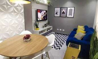 Imagem 2: SOBRADO CONDOMÍNIO FECHADO I 73M² I 2 DORMITÓRIOS SENDO SUÍTES I SALA I 1 VAGA DE GARAGEM