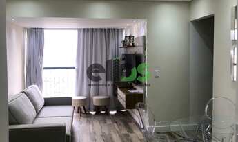 Imagem 3: Apartamento MOBILIADO COMPLETO, 02 dormitórios, 01 suíte, 9º andar, 59m² p/ locação por R