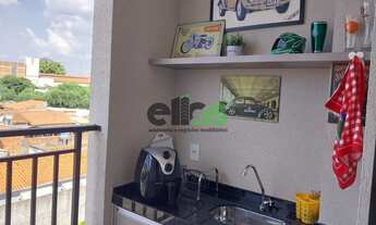 Imagem 6: Apartamento c/ MODULADOS MODERNOS, 02 dormitórios, 01 suíte, varanda gourmet, 60m² à venda