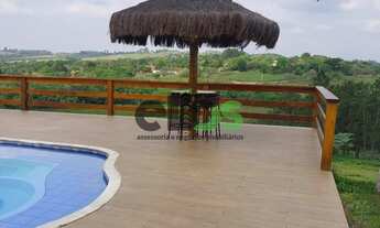 Imagem 2: Chácara, Alto Padrão em condomínio c/ casa sede, salão de festas, piscina, 20.500m² à vend