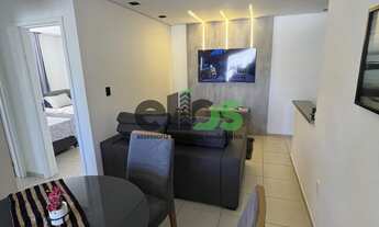 Imagem 3: Apartamento SEMI MOBILIADO c/ 02 dormitórios, 01 suíte, 61m² p/ locação por R$3.500,00 - R