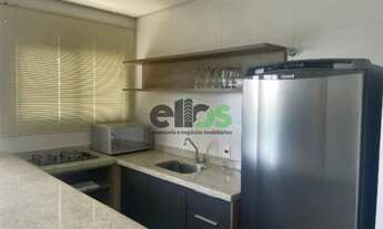 Imagem 5: Apartamento tipo stúdio MOBILIADO COMPLETO, 37m² c/ 01 dormitório, varanda, locação R$3.4