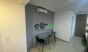 Imagem 4: Apartamento tipo stúdio MOBILIADO COMPLETO, 37m² c/ 01 dormitório, varanda, locação R$3.4