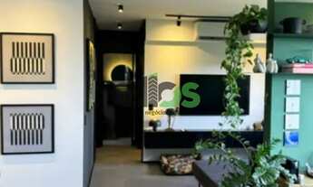 Imagem 6: Apartamento MODERNO COMPLETO EM PLANEJADOS, 02 dormitórios, 01 suíte, varanda c/ lareira