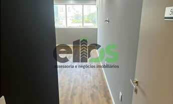 Imagem 5: Sala comercial com cozinha planejada, 02 sacadas, ar condicionado, 48,27m² para locação po