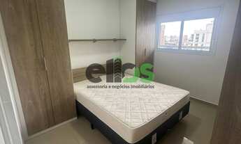 Imagem 5: Apartamento tipo stúdio MOBILIADO COMPLETO, 37m² c/ 01 dormitório, varanda, para locação