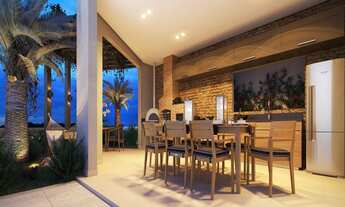 Imagem 2: Casa Decorada Bellagio Residences 3 Dormitórios 1 Suíte Espaço Gourmet Integrado Cozinha J