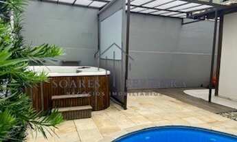 Imagem 7: Lindo sobrado no condomínio Portal dos Ipês, com 03 suítes, cozinha americana, academia, á