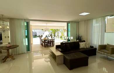 Imagem 6: Belíssima Casa no Alphaville Salvador 2 - 04 Suítes - 380 m² - Área gourmet com churrasque