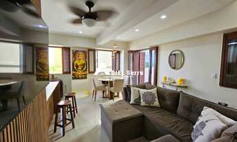 Imagem 3: Cloc Marina - Apartamento Duplex de 2/4 com 55,44m² - Vista mar - Armários - Nascente - Fi