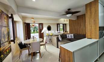 Imagem 2: Cloc Marina - Apartamento Duplex de 2/4 com 55,44m² - Vista mar - Armários - Nascente - Fi