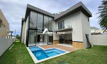 Imagem 5: Alphaville Litoral Norte 1 - 485m² total - 5 suítes - 2 salas - 8 banheiros - Área gourmet