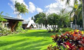 Imagem 4: Encontro das Águas - Alto luxo - 05 suítes com closet - Adega - Terreno com 5.978m² - Camp