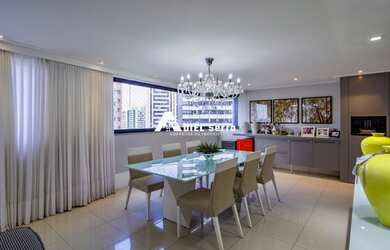 Imagem 4: Pituba - 145m² - 3 amplas suítes sendo 1 c/ closet - Sala integrada à varanda - Lavabo - D