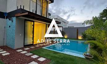 Imagem 3: Alphaville Litoral Norte 1 - 529,94m² total - PORTEIRA FECHADA - 5 quartos sendo 4 suítes