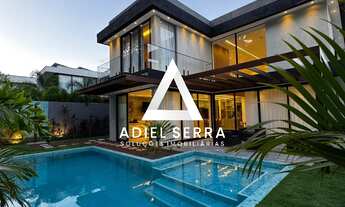 Imagem 1: Alphaville Litoral Norte 1 - 529,94m² total - PORTEIRA FECHADA - 5 quartos sendo 4 suítes