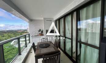 Imagem: Le Parc 2 Suítes Sala Ampliada Varanda