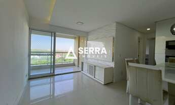 Imagem 2: Alphaville | 2 Quartos (1 Suíte) | 70 m² | Nascente | Andar Alto