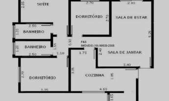 Imagem 5: APARTAMENTO, 03 QUARTOS- VALINHOS/SP