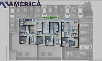 Imagem 2: Apartamento com 3 quartos (1 suite) e 2 garagens no bancarios