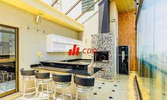 Imagem 4: Cobertura Duplex a venda com 4 dormitórios sendo 3 suítes,sala para 3 ambientes,5 vagas,út