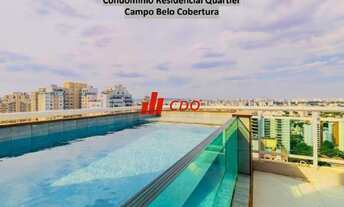 Imagem 2: Campo Belo excelente cobertura a venda com 3 suítes sendo 1 Master, sala para 3 ambientes