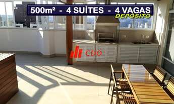 Imagem 6: Imperdível: Cobertura Duplex com 4 suítes,5 salas,4 vagas depósito útil de 500m²,2 dependê