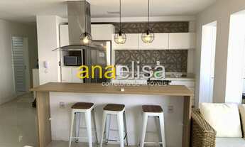 Imagem 2: Condomínio Oceano em Astúrias, apartamento frente ao mar em Guarujá 3 dorm decorado