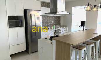 Imagem 7: Condomínio Oceano em Astúrias, apartamento frente ao mar em Guarujá 3 dorm decorado