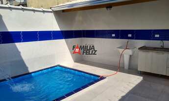 Imagem: Casa lado praia, 02 dormitórios, com piscina