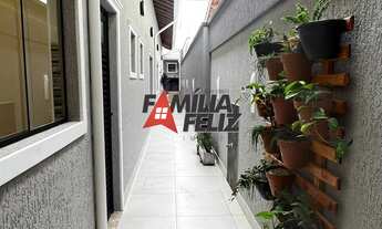 Imagem 3: Casa geminada, com 03 dormitórios, para venda em Praia Grande, Caiçara, lado praia