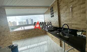 Imagem 5: Apartamento de 02 dormitórios para venda em Praia Grande, Caiçara, lado praia