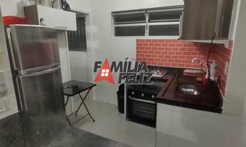 Imagem 5: Apartamento semi mobiliado na Vila Caiçara, 200 metros do mar