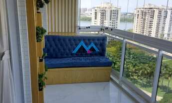 Imagem 2: Linda cobertura duplex de 3 quartos, sendo 1 suíte com closet, 205,33 m², à venda na Barra