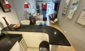 Imagem 3: Lindo apartamento duplex de 2 quartos, sendo 1 suíte, 81 m², todo reformado e mobiliado, à