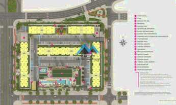 Imagem 5: Apartamentos de 3 quartos (Tipo), com suíte, varanda e vaga de garagem, à venda no Condomí